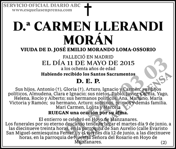 Carmen Llerandi Morán